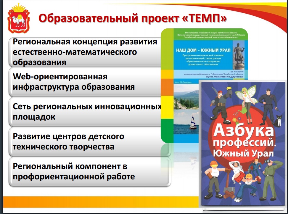 Значение образовательного проекта темп в городе магнитогорске